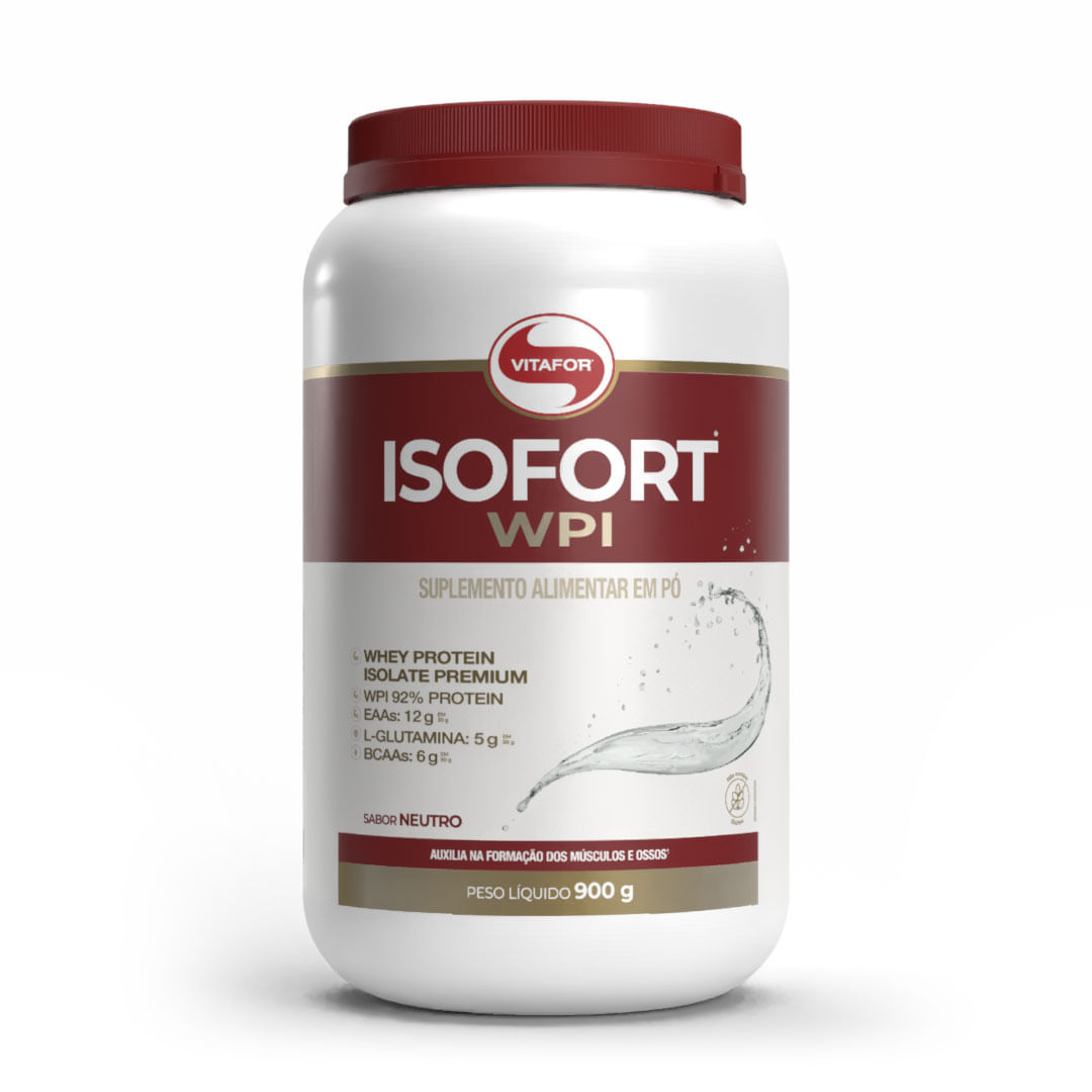 Isofort® Wpi: Whey Protein Isolado 900g