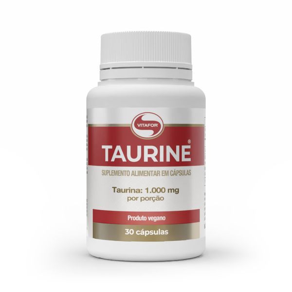 TAURINE®: L-Taurina 1000mg 30 Cápsulas Taurine - 30 cap