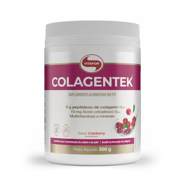 COLAGENTEK® Sabor Cranberry 300g