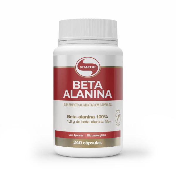 BETA-ALANINA 240 Cápsulas Beta-Alanina - 240 cap