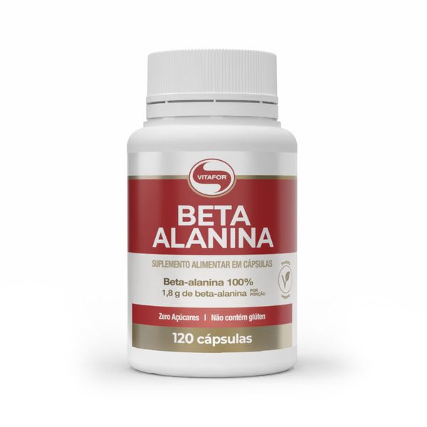 BETA-ALANINA 120 Cápsulas Beta-Alanina - 120 cap