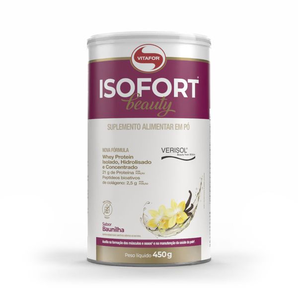 ISOFORT® BEAUTY Sabor Baunilha 450g
