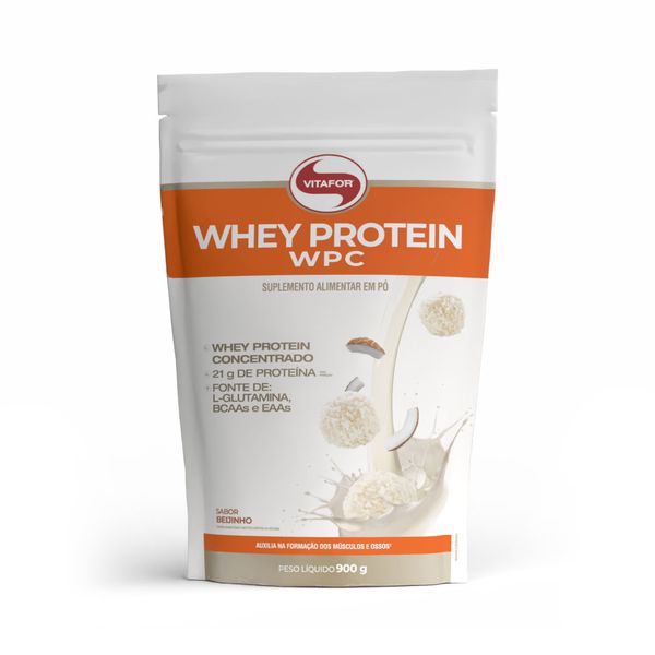 WHEY PROTEIN WPC Sabor Beijinho Pouch 900g