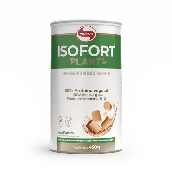 ISOFORT® PLANT Sabor Paçoca 450g