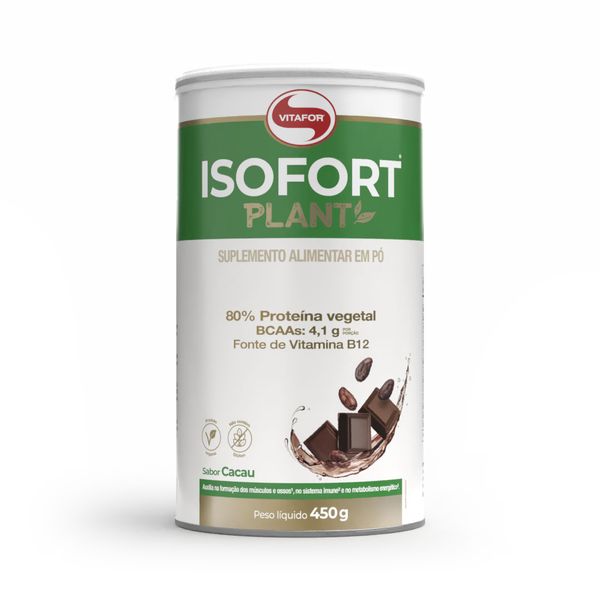 ISOFORT® PLANT Sabor Cacau 450g