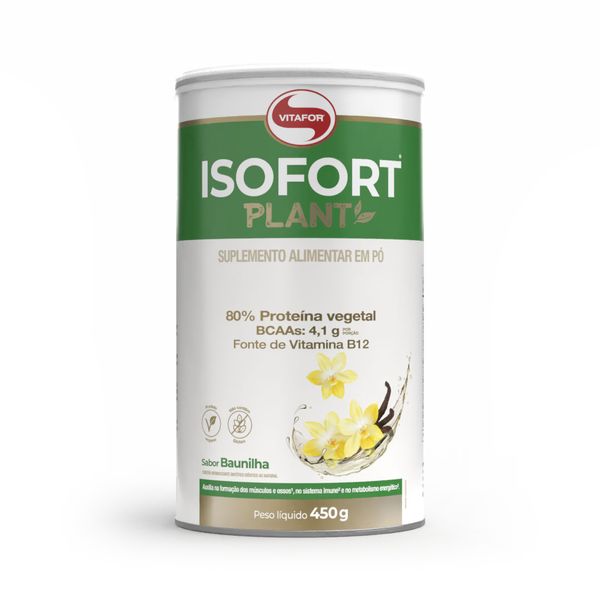 ISOFORT® PLANT Sabor Baunilha 450g