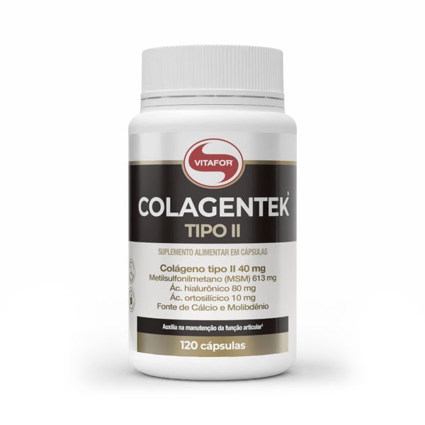 COLAGENTEK® TIPO II 120 Cápsulas Colagentek tipo II - 120 caps