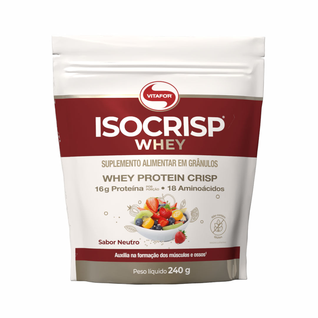 Isocrisp® Whey Pouch 240g