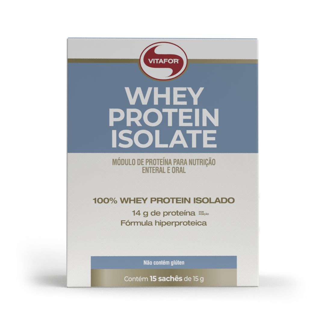 Whey Protein Isolate 15 Sachês 15g