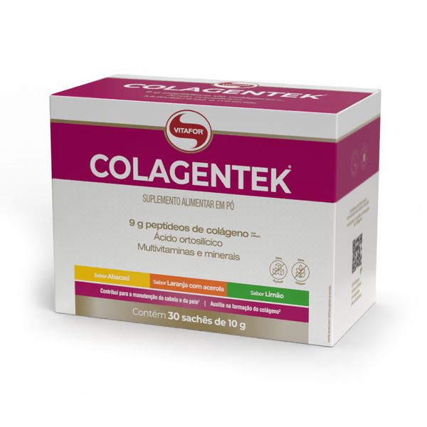 Colagentek® Sabores Sortidos 30 Sachês 10g